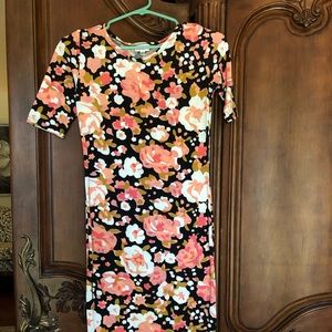 Gorgeous, Floral Lularoe Julia Dress XXS